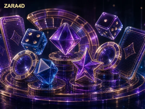 Pilihan permainan Slots di lobby