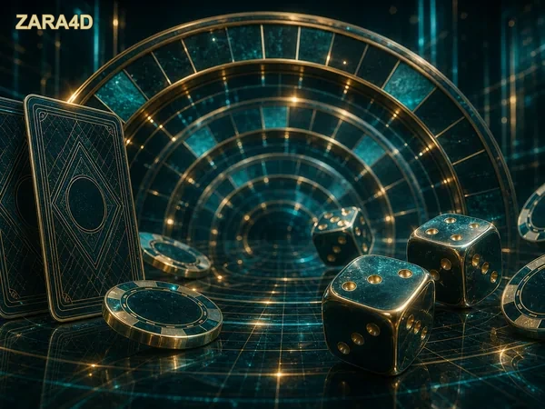 Suasana permainan Live Casino