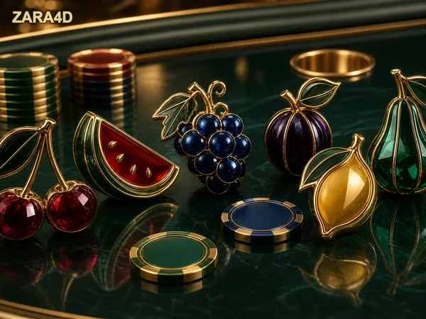 Fitur permainan Kalaka Bingo di layar digital